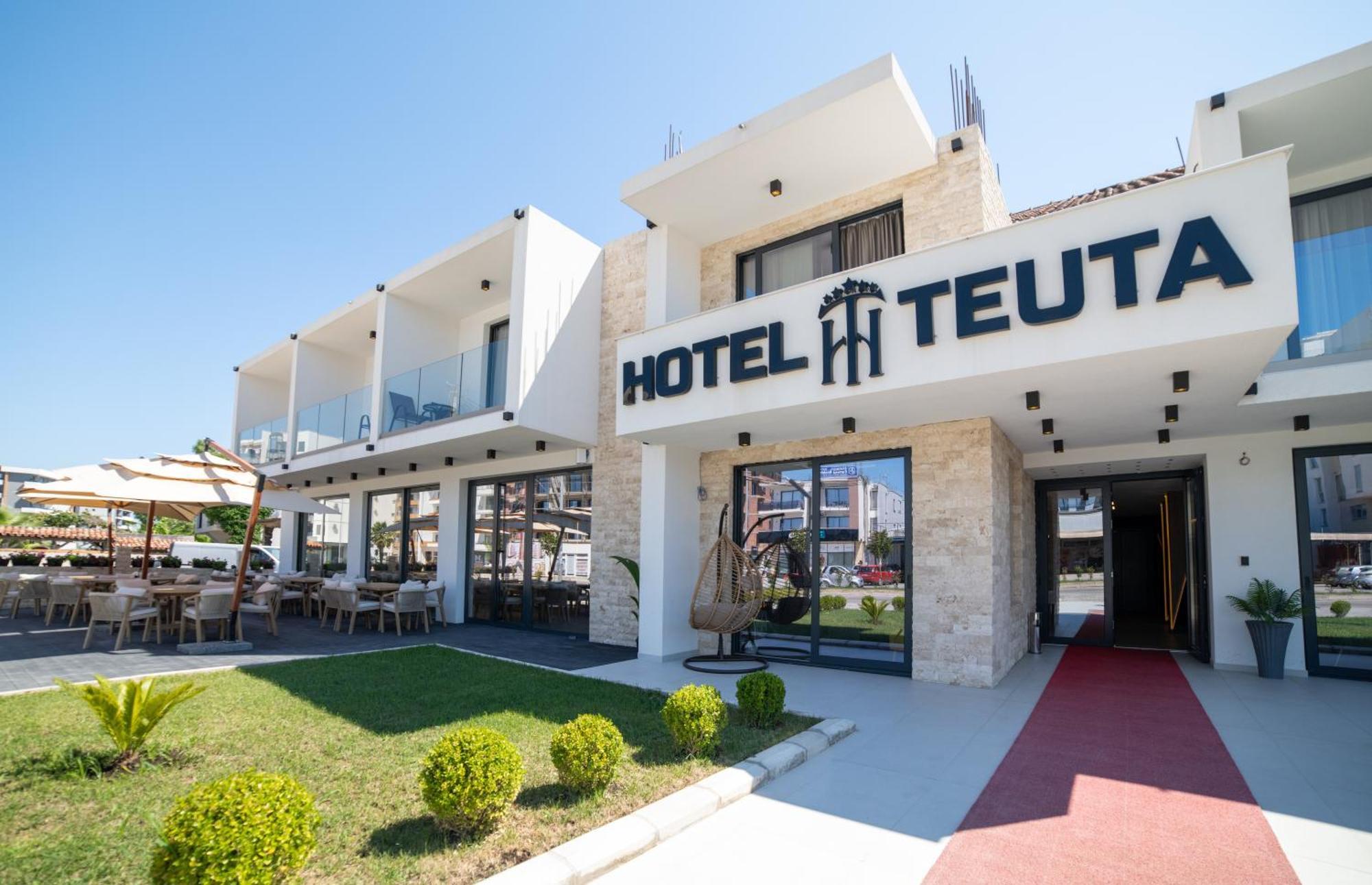 Hotel Teuta Ulcinj Bagian luar foto